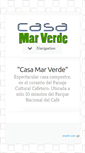 Mobile Screenshot of casamarverde.com